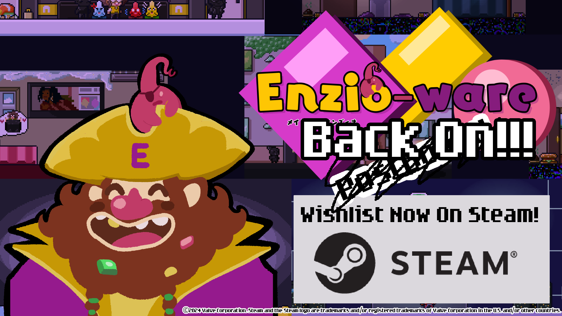 Enzio-Ware Steam Release Back On!