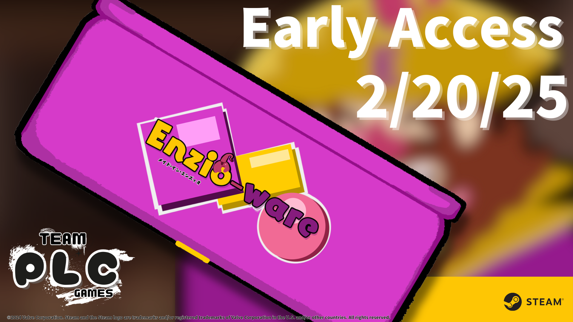 【Release Date Announcement】 Enzio-Ware releases in Early Access on 2/20/25!