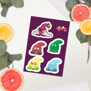 Enzio-Ware - PLC Sticker Sheet.