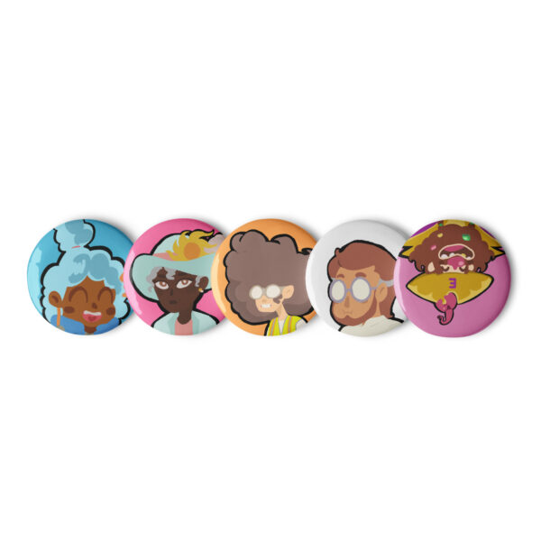 Enzio-Ware - Character Pin Set A