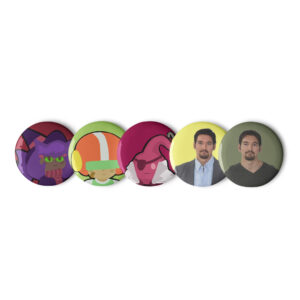 Enzio-Ware - Character Pin Set B